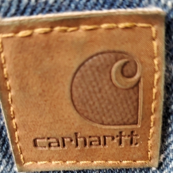Carhartt Relaxed Blue Jeans with Classic Stitching 38 X 34 - Picture 2 of 9